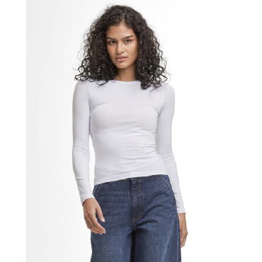 Camiseta manga larga ajustada mujer BY446