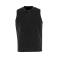 Camiseta sin mangas lavada vintage mujer BY429. Color negro.