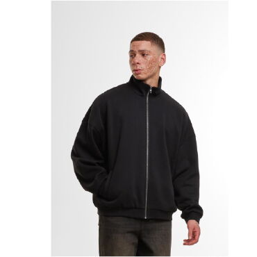 Sudadera oversize con cremallera unisex BY422