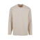 Camiseta oversize manga larga unisex BY420. Color nube.
