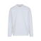 Camiseta oversize manga larga unisex BY420. Color blanco.