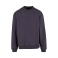 Sudadera oversize unisex BY409. Color azul marino.
