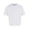 Camiseta oversize corta hombre BY439. Color blanco.