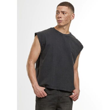 Camiseta oversize sin mangas corta hombre BY436