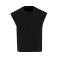 Camiseta oversize sin mangas corta hombre BY436. Color negro.