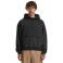 Sudadera con capucha vintage unisex BY294. Color negro.