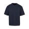 Camiseta oversize unisex BY391. Color azul marino.