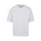 Camiseta oversize unisex BY391. Color blanco.
