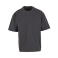 Camiseta oversize unisex BY391. Color carbón.