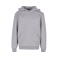 Sudadera con capucha niño BY315. Color gris jaspeado.