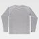 Camiseta de trabajo manga larga unisex B0068. Color gris claro.