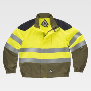 Cazadora alta visibilidad multibolsillos unisex B1181