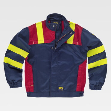 Cazadora alta visibilidad multibolsillos unisex B1199