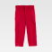 Pantalón de trabajo multibolsillos niño B1406. Color rojo.