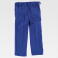 Pantalón de trabajo multibolsillos niño B1406. Color azul ina.