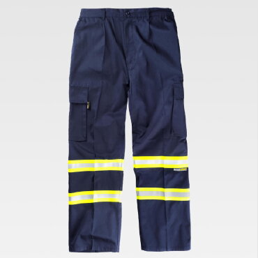 Pantalón alta visibilidad multibolsillos unisex B1436