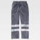 Pantalón de trabajo multibolsillos unisex B1447. Color gris.