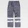 Pantalón de trabajo multibolsillos unisex B1447. Color gris.