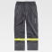 Pantalón alta visibilidad multibolsillos unisex B1498. Color gris oscuro.