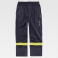 Pantalón alta visibilidad multibolsillos unisex B1498. Color azul marino.