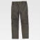Pantalón de trabajo tejido elástico unisex B4031. Color verde caza.