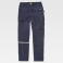 Pantalón de trabajo tejido elástico unisex B4031. Color azul marino.