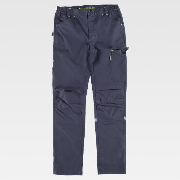 Pantalón de trabajo tejido elástico unisex B4031