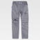 Pantalón de trabajo tejido elástico unisex B4031. Color gris.