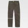 Pantalón de trabajo tejido elástico unisex B4031. Color verde caza.