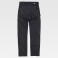 Pantalón de trabajo tejido elástico unisex B4033. Color negro.