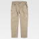 Pantalón de trabajo tejido elástico unisex B4033. Color marrón beige.