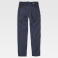 Pantalón de trabajo tejido elástico unisex B4033. Color azul marino.