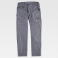 Pantalón de trabajo tejido elástico unisex B4033. Color gris.
