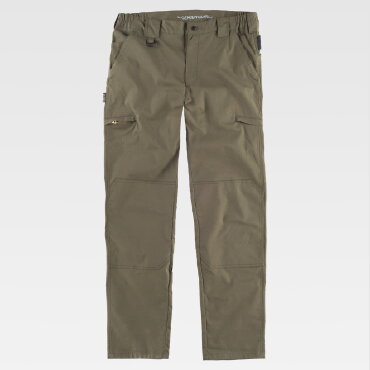 Pantalón de trabajo tejido elástico unisex B4033