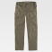 Pantalón de trabajo tejido elástico unisex B4033. Color verde kaki.