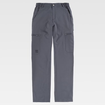 Pantalón de trabajo elástico multibolsillos unisex B4040