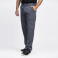 Pantal&oacute;n de trabajo el&aacute;stico multibolsillos unisex B4040. Color gris.