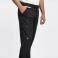 Pantal&oacute;n de trabajo el&aacute;stico multibolsillos unisex B4040. Color negro.