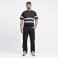 Pantalón de trabajo elástico multibolsillos unisex B4041. Color negro.
