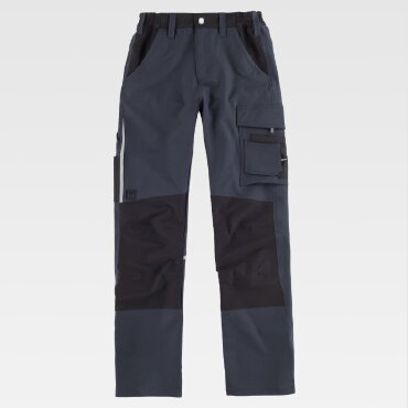 Pantalón de trabajo elástico multibolsillos unisex B4042