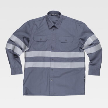 Camisa alta visibilidad manga larga unisex B8007