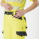Pantalón alta visibilidad multibolsillos unisex C2715. Color amarillo a. V./gris oscuro.