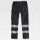 Pantalón alta visibilidad multibolsillos unisex C2717. Color negro.