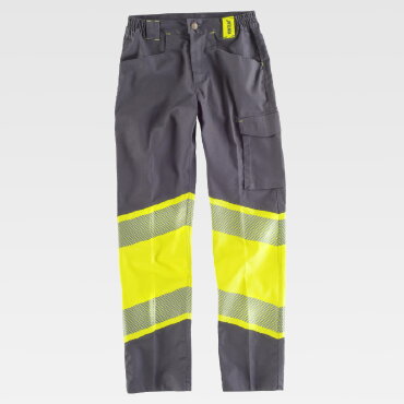 Pantalón alta visibilidad multibolsillos unisex C2718