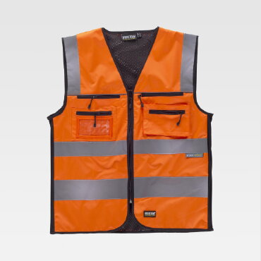 Chaleco reflectante alta visibilidad ligero unisex C2901