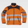 Chaqueta softshell alta visibilidad unisex C2930. Color naranja a. V./negro.