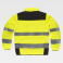 Chaqueta laboral alta visibilidad unisex C2951. Color amarillo a. V./negro.