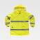 Parka alta visibilidad con capucha unisex C3200. Color amarillo a. V..