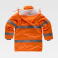 Parka alta visibilidad con capucha unisex C3200. Color naranja a. V..