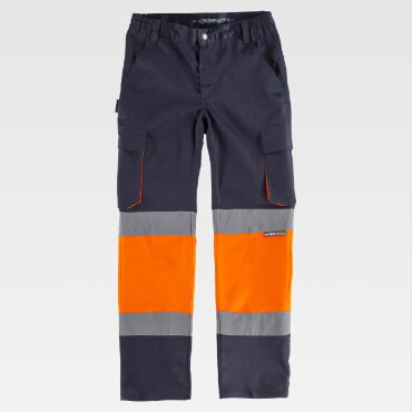 Pantalón alta visibilidad multibolsillos unisex C3218